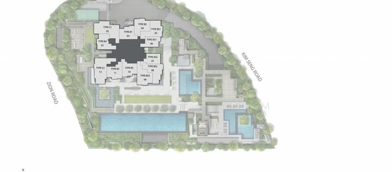 Promenade Peak, 1 Zion Road, 3 Bedrooms, 1,033 sqft, Condominium For Sale, by Dennis Lim, 60246233 - PropertyGuru.com.sg