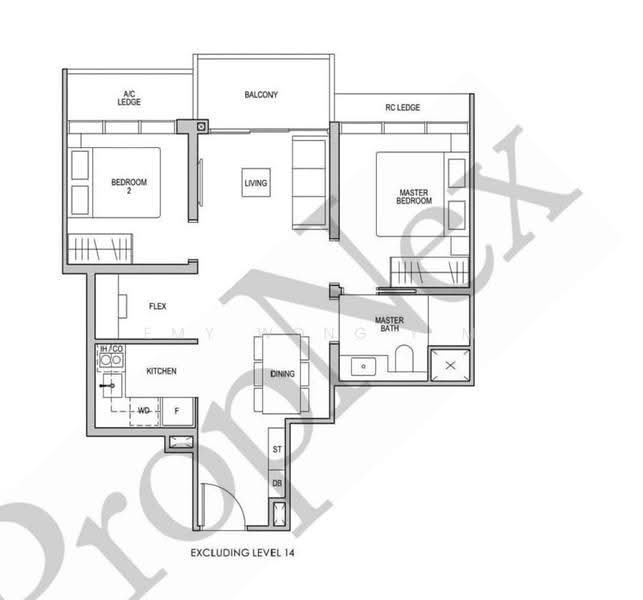 Lentor Modern, 3 Lentor Central, Mandai / Upper Thomson, 2 Bedrooms, 678 sqft, Condominium For Sale, by Emy Wong Y M, 60246706 - PropertyGuru.com.sg