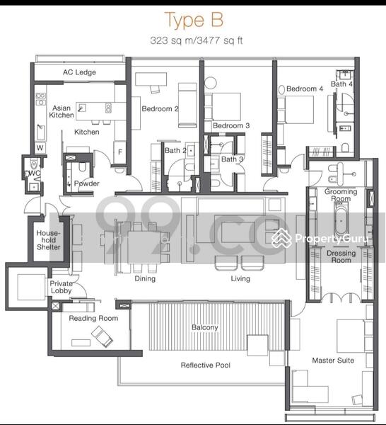 Nassim Park Residences, 15 Nassim Road, 5 Bedrooms, 3,476 sqft, Condominium For Rent, by Catherine Choong, 6089751 - PropertyGuru.com.sg