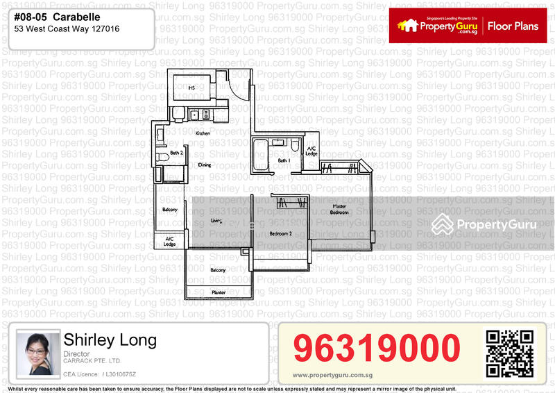 Carabelle, 53 West Coast Way, 2 Bedrooms, 883 sqft, Condominium For Rent, by Shirley Long, 6210223 - PropertyGuru.com.sg