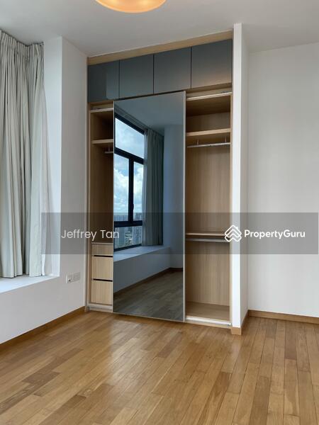 Soleil @ Sinaran, 6 Sinaran Drive, 3 Bedrooms, 1,098 sqft, Condominium For Rent, by Jeffrey Tan, 6389534 - master wardrobes - PropertyGuru.com.sg