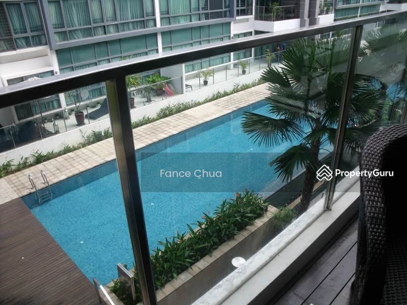 The Sixth Avenue Residences, 168 Sixth Avenue, 4 Bedrooms, 1,636 sqft, Condominium For Rent, by Fance Chua, 6484827 - Balcony facing pool - PropertyGuru.com.sg