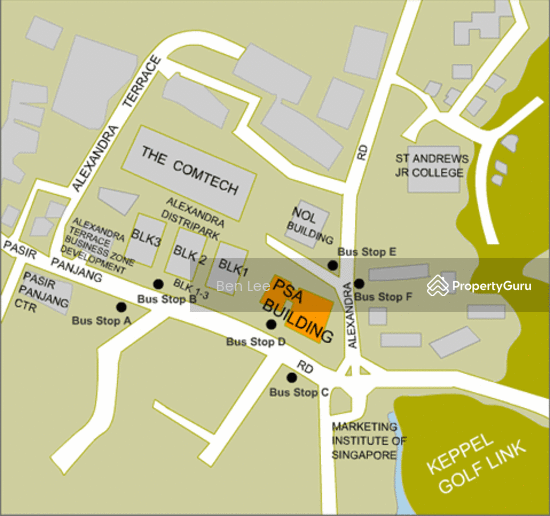 PSA Building, 460 Alexandra Rd, 119963 Singapore, Office For Rent