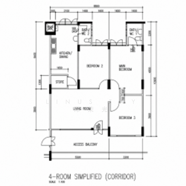 344 Ubi Avenue 1, 344 Ubi Avenue 1, 3 Bedrooms, 904 sqft, HDB Flat For Rent, by Linus Tay 郑荣光, 757079 - PropertyGuru.com.sg