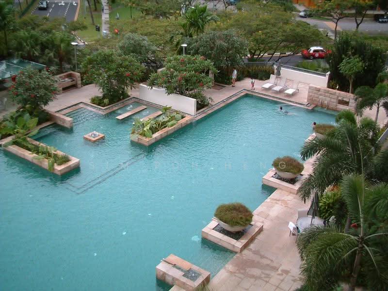 The Jade, 9 Bukit Batok Central Link, Dairy Farm / Bukit Panjang / Choa Chu Kang, 3 Bedrooms, 1,346 sqft, Condominium For Rent, by Sim Poh Heng, 9434692 - Pool View From Balcony - PropertyGuru.com.sg