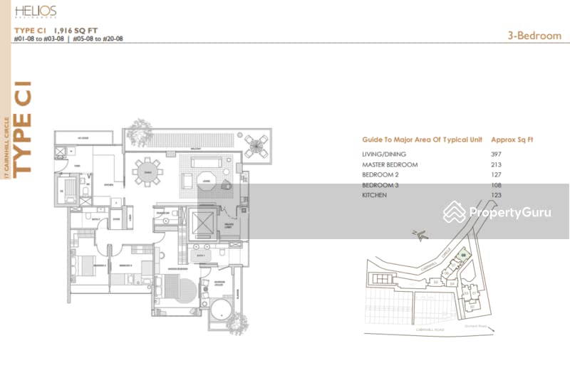 For Rent Helios Residences