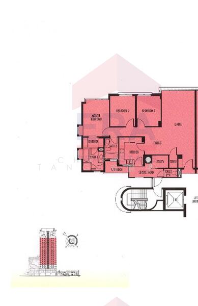 Twin Heights, 352 Balestier Road, 3 Bedrooms, 1,421 sqft, Apartment For Rent, by Cheryl Tang 邓慧中, 9522357 - PropertyGuru.com.sg