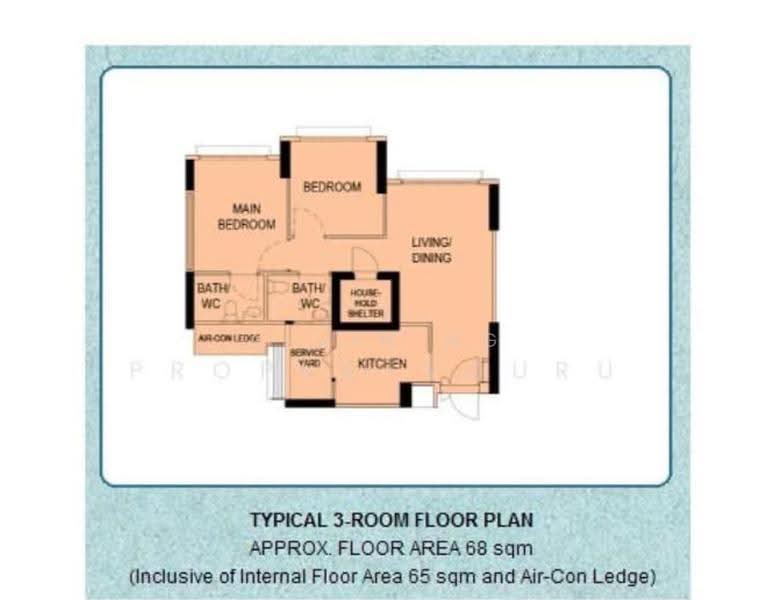 210C Compassvale Lane, Compassvale Lane, Hougang / Punggol / Sengkang, 2 Bedrooms, 678 sqft, HDB Flat For Rent, by Alvin Ng, 9599122 - PropertyGuru.com.sg