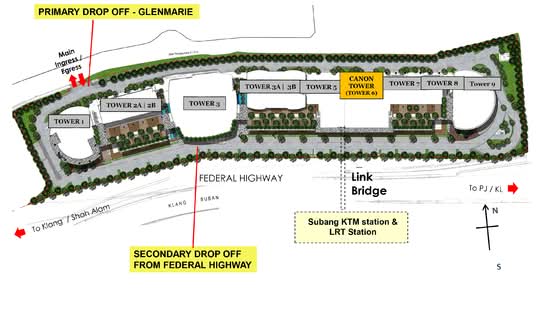 UOA Business Park @ Kencana Square - Site Plan - iProperty.com.my