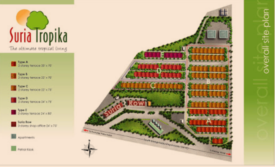 Taman Suria Tropika - Site Plan - iProperty.com.my