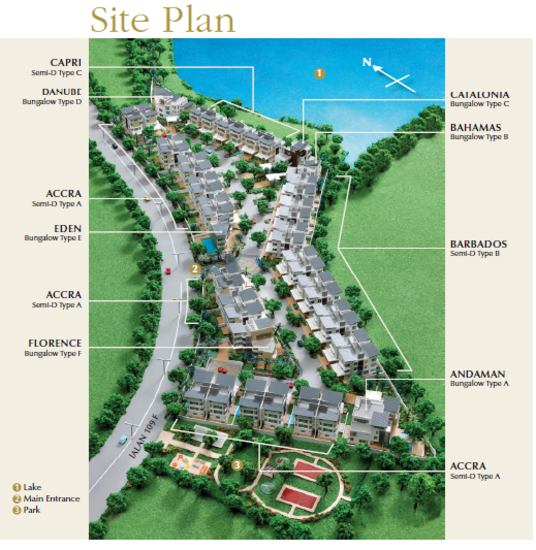 Armada Villa - Site Plan - iProperty.com.my