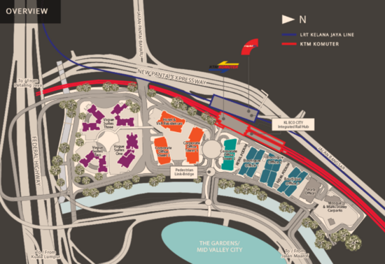 ViiA Residence @ KL Eco City - Site Plan