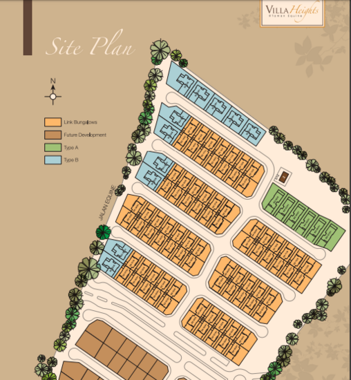 Villa Heights @ Taman Equine - Site Plan - iProperty.com.my