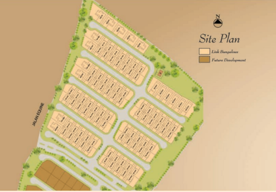 Villa Heights @ Taman Equine - Site Plan - iProperty.com.my