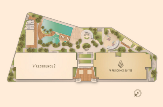 V Residence Suites @ Sunway Velocity - Site Plan - iProperty.com.my