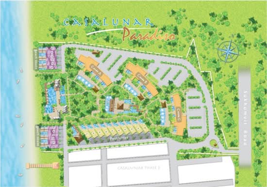 Casalunar Paradiso : คาซาลูน่า พาราดิโซ - Site Plan