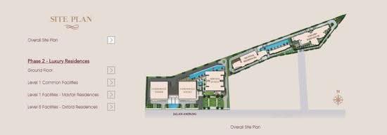 Pavilion Embassy Kuala Lumpur - Site Plan
