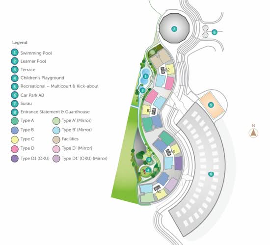 Flora Rosa - Site Plan - iProperty.com.my