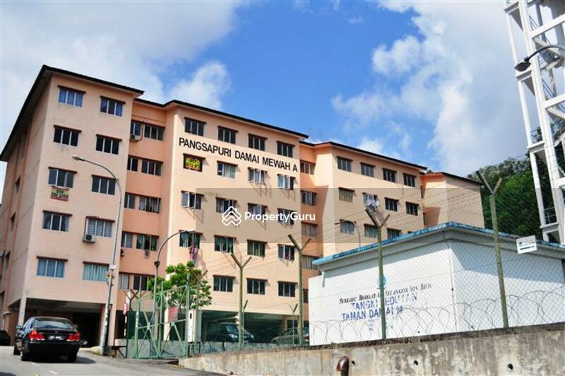 Untuk Dijual - Pangsapuri Damai Mewah A