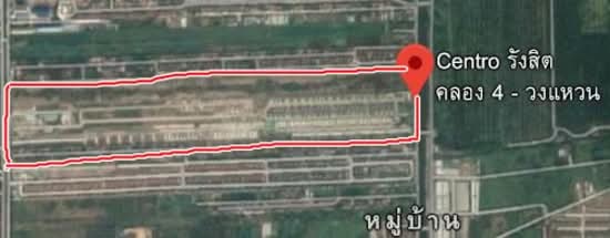 Centro Rangsit Klong 4-Wongwan : เซนโทร รังสิต คลอง 4-วงแหวน - Site Plan
