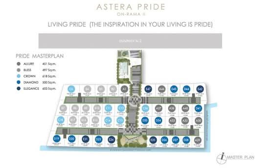 Astera Pride Rama 2 : แอสเทรา ไพรด์ พระราม 2 - Site Plan