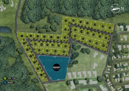 Sivana HideAway Hua Hin - Site Plan