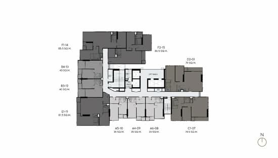 Rhythm Ekkamai Estate - Site Plan