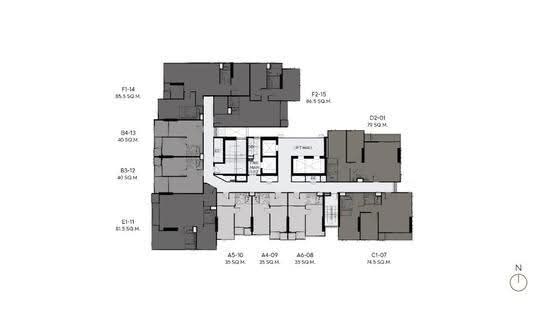Rhythm Ekkamai Estate - Site Plan