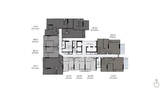 Rhythm Ekkamai Estate - Site Plan