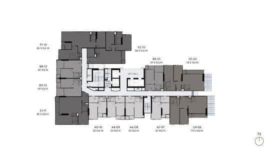 Rhythm Ekkamai Estate - Site Plan