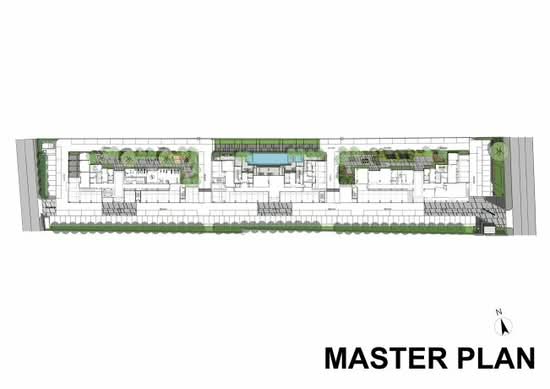 Niche Mono Sukhumvit - Puchao : นิช โมโน สุขุมวิท - ปู่เจ้า - Site Plan