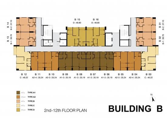 Niche Mono Sukhumvit - Puchao : นิช โมโน สุขุมวิท - ปู่เจ้า - Site Plan