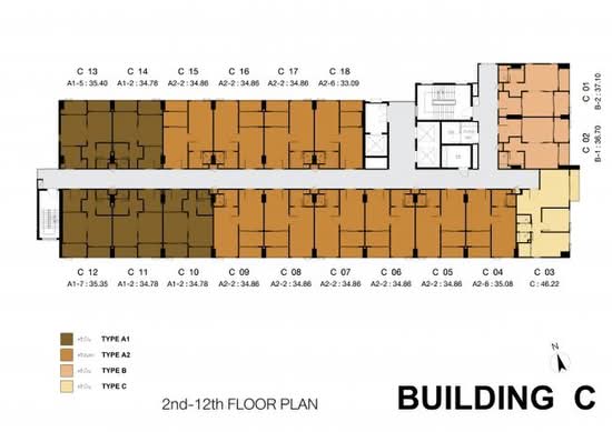 Niche Mono Sukhumvit - Puchao : นิช โมโน สุขุมวิท - ปู่เจ้า - Site Plan