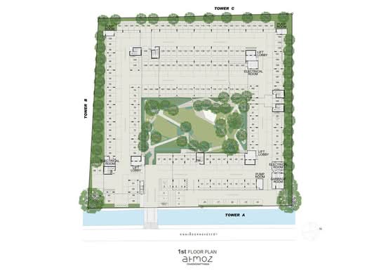 Atmoz Chaengwattana - Site Plan