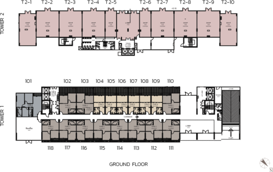 One Riverbend Jaransanitwong : วัน ริเวอร์เบน จรัญสนิทวงศ์ - Site Plan