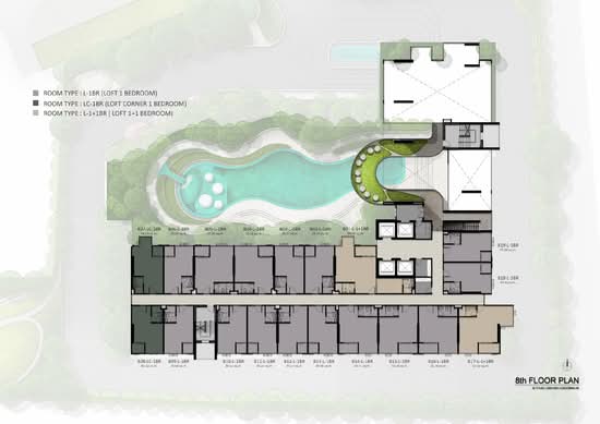 Altitude Unicorn Sathorn-Tha Phra - Site Plan