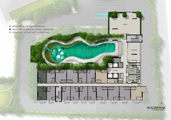 Altitude Unicorn Sathorn-Tha Phra - Site Plan