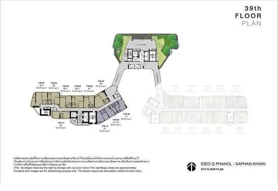IDEO Q Phahol-Saphan Khwai - Site Plan
