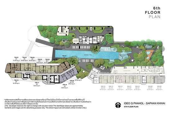 IDEO Q Phahol-Saphan Khwai - Site Plan