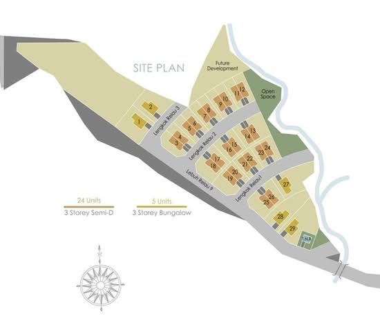 Summerhill Villas - Site Plan - iProperty.com.my