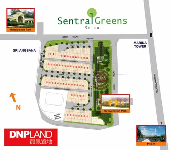 Sentral Greens - Site Plan - iProperty.com.my
