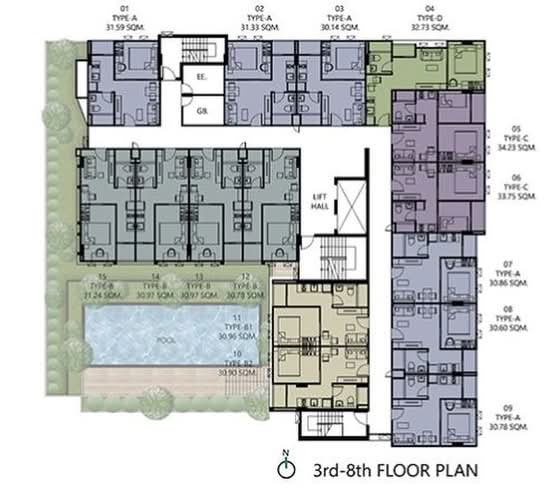 D Mark Condo @ Lasalle - Site Plan