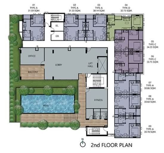 D Mark Condo @ Lasalle - Site Plan