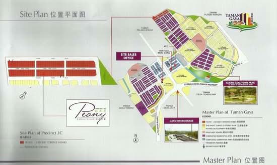 Taman Gaya - Site Plan - iProperty.com.my