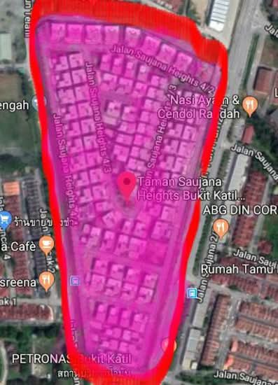 Taman Saujana Heights - Site Plan - iProperty.com.my