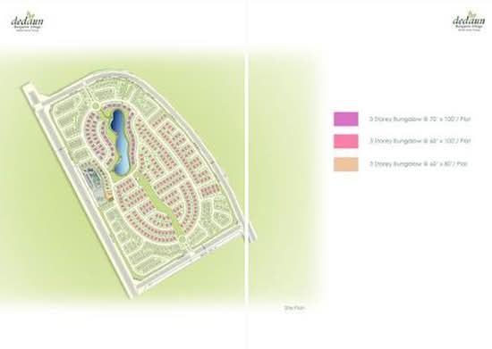 Dedaun Bungalow Village - Site Plan - iProperty.com.my
