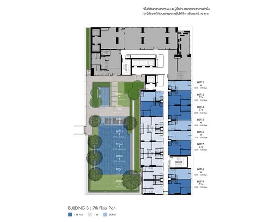 Denim Jatujak - Site Plan