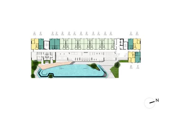 The Origin Sukhumvit 105 - Site Plan