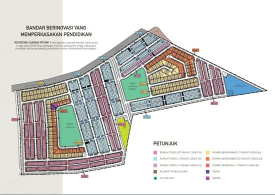 Residensi Sungai Petani 1 - Site Plan - iProperty.com.my