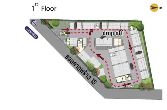 The Origin Ladprao 15 : ดิ ออริจิ้น ลาดพร้าว 15 - Site Plan